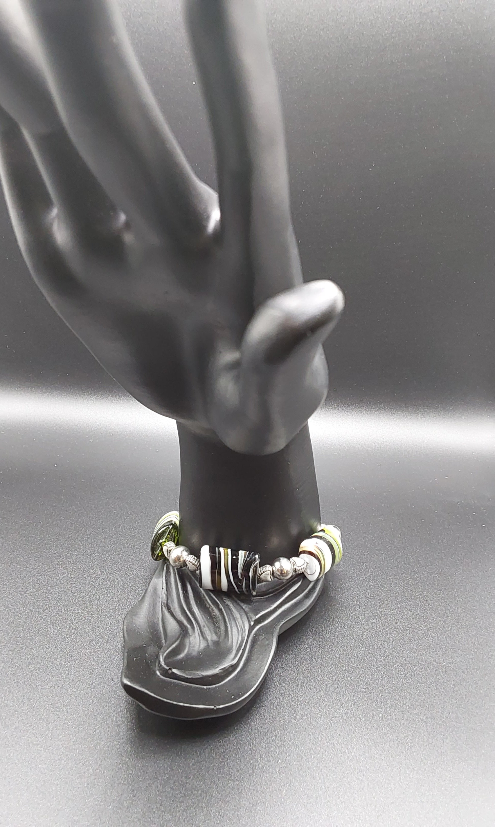 Green Black Bracelet