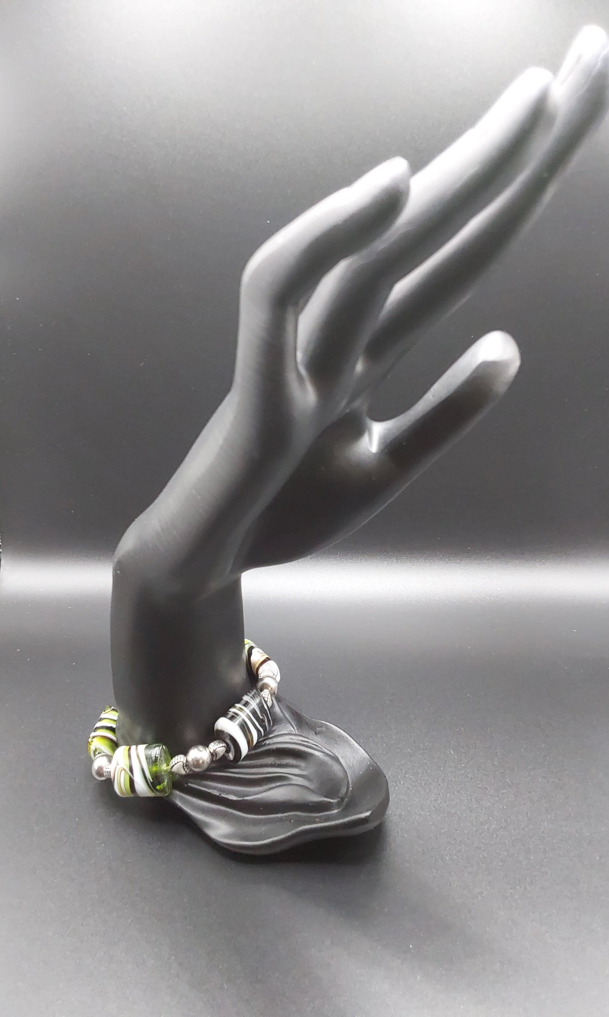 Green Black Bracelet