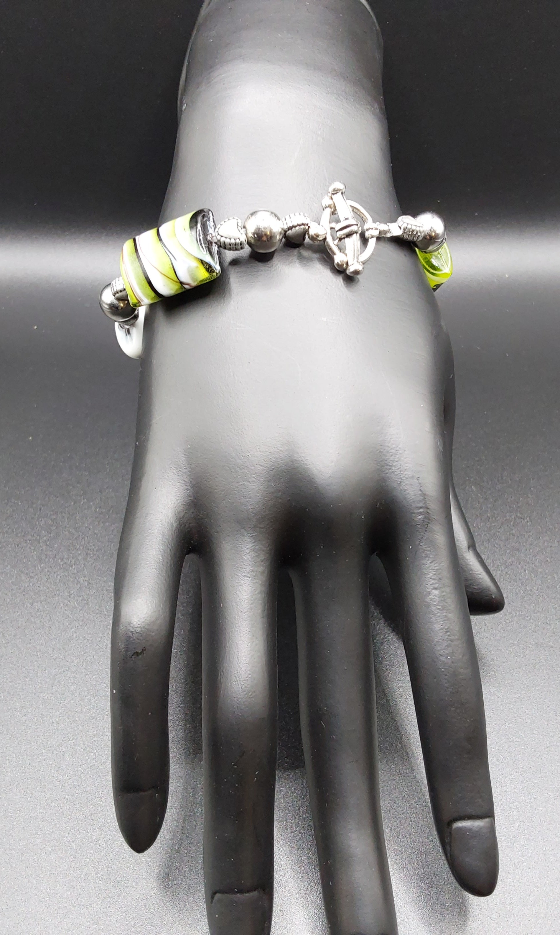 Green Black Bracelet