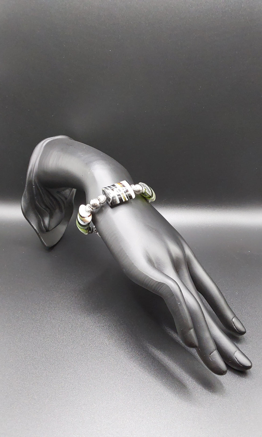 Green Black Bracelet