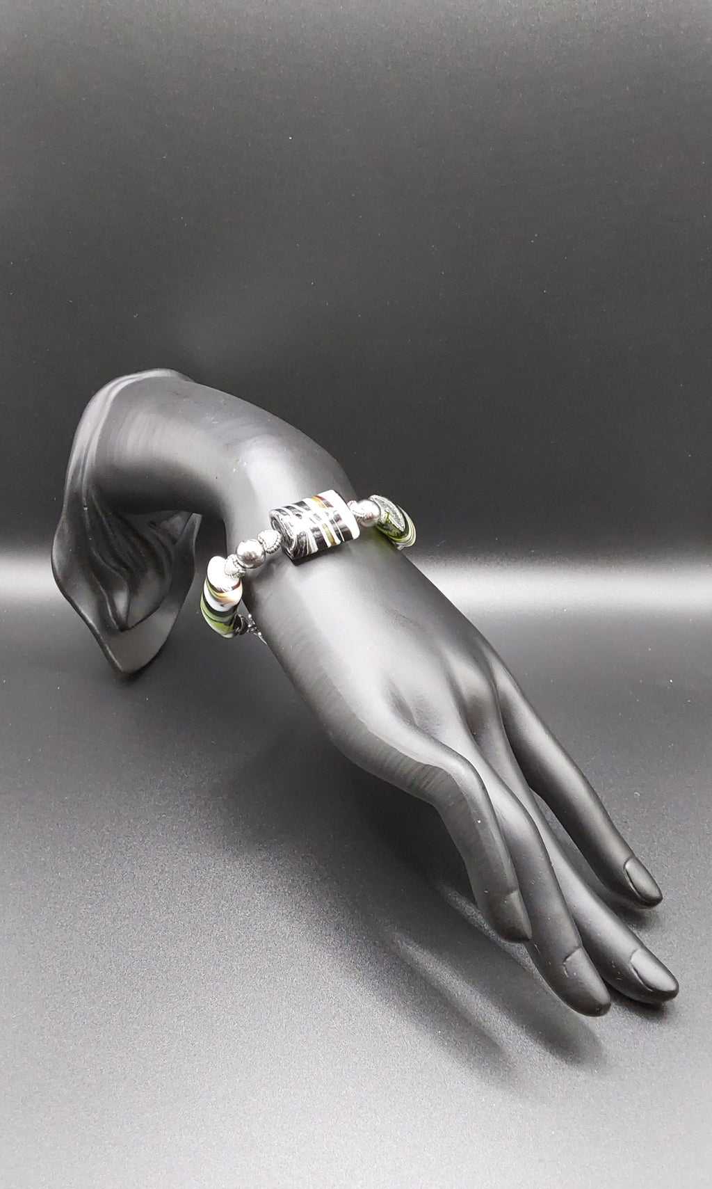 Green Black Bracelet