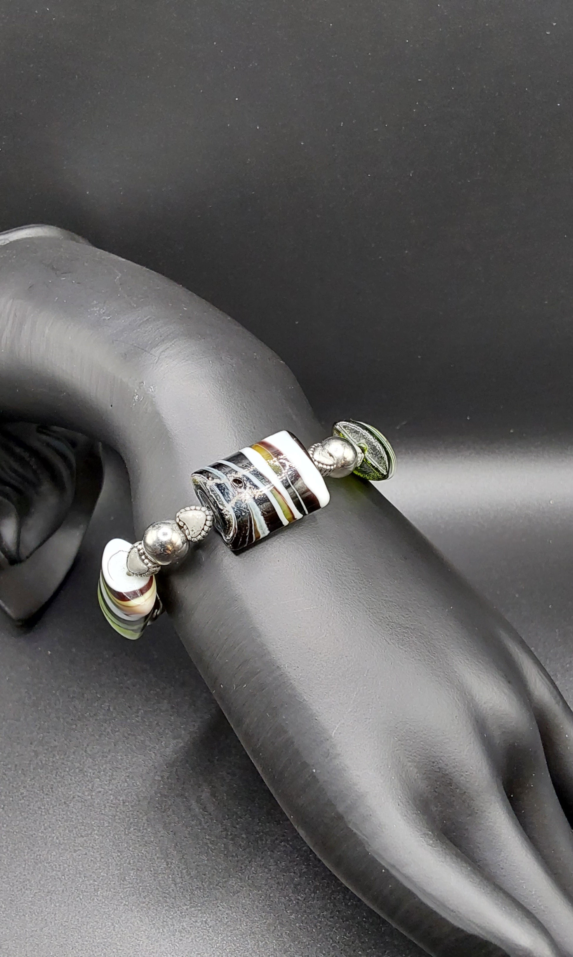 Green Black Bracelet