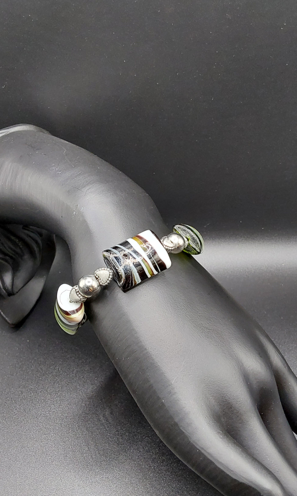 Green Black Bracelet