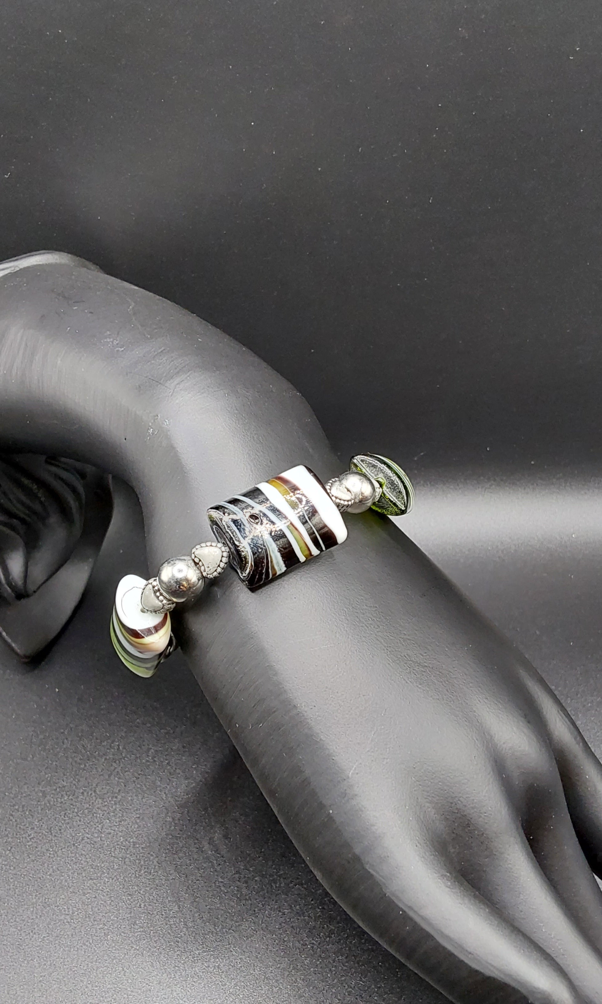 Green Black Bracelet