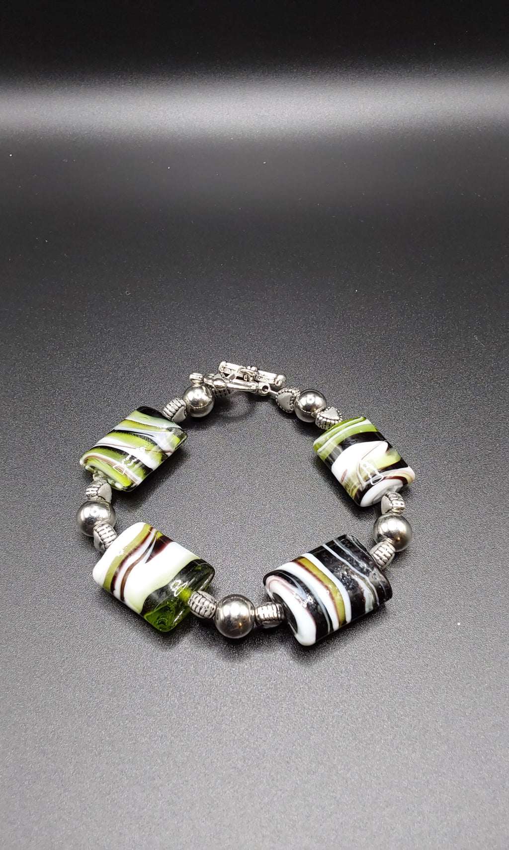 Green Black Bracelet