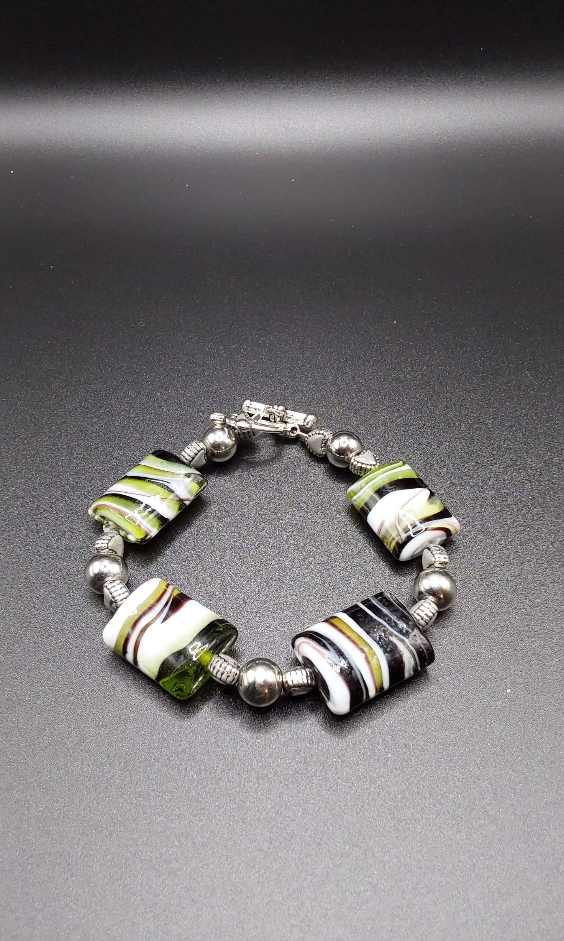 Green Black Bracelet