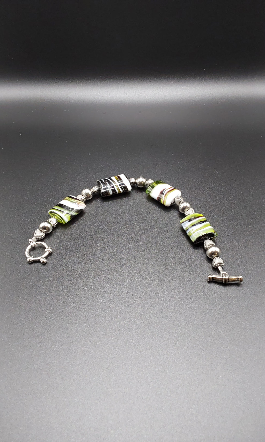 Green Black Bracelet