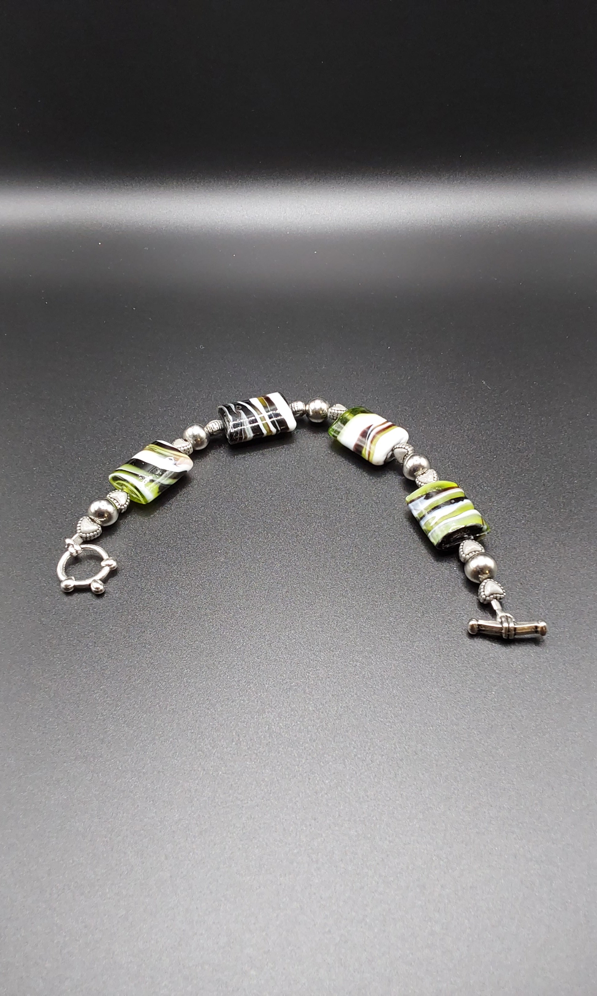 Green Black Bracelet