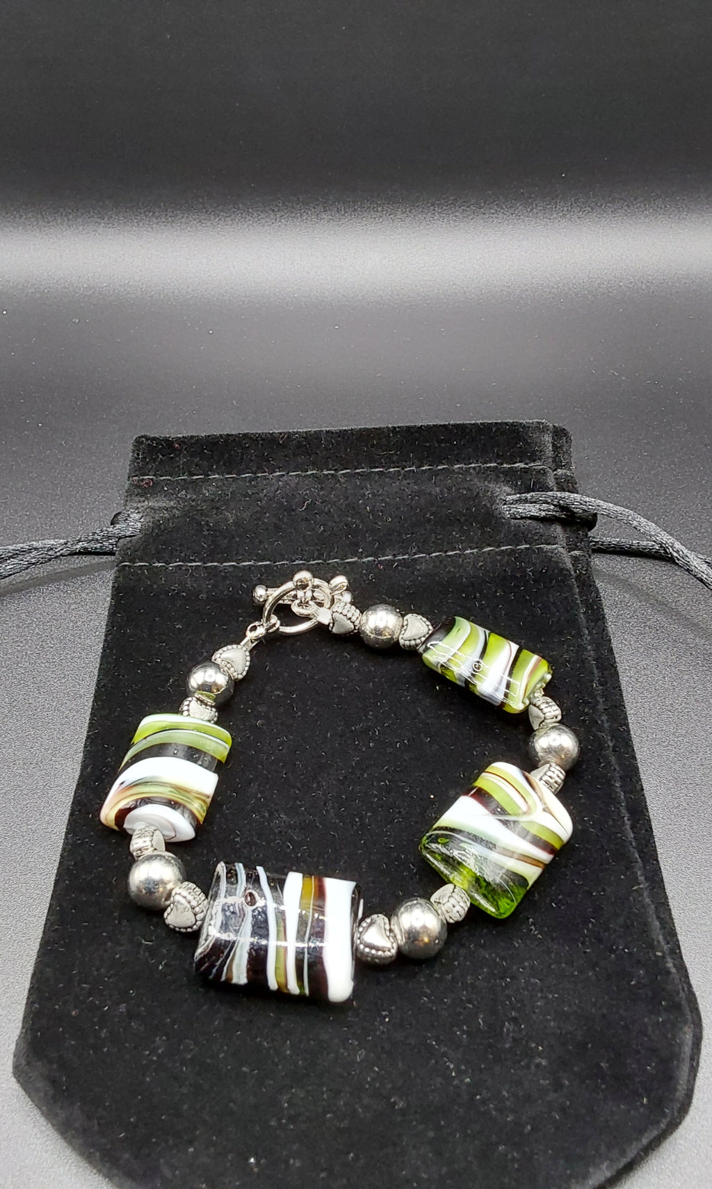 Green Black Bracelet