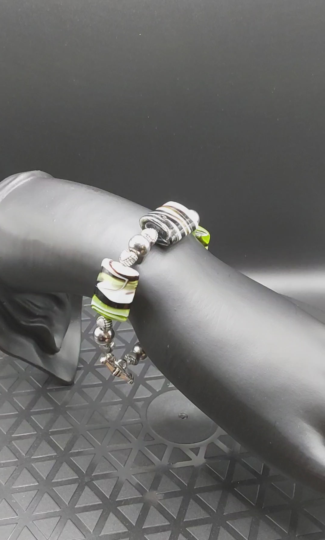 Green Black Bracelet