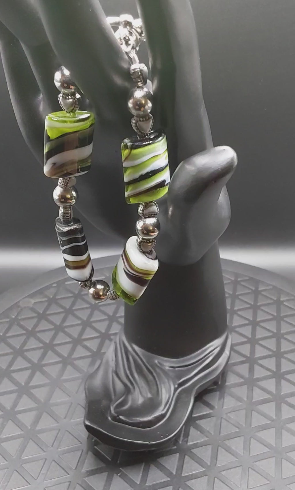 Green Black Bracelet